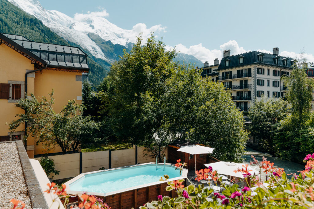 Piscine de l'hôtel lyret